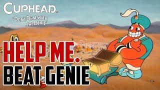 Cuphead : How to Beat Genie Boss (Dijimmi the Great)
