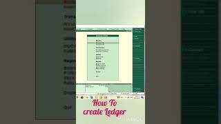 Single Ledger Create in tally erp 9 | ledger Create in tally | tally Full Course tutorial
