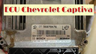 ECU Chevrolet Captiva ME9.6.1 Bosch 0261209318 96878476 Reading Full Dump Opel Flash Eeprom Backup A