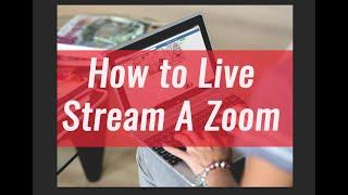 How to Facebook Live Stream on Zoom - Zoom Facebook Live Stream