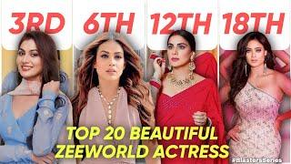 Top 20 Beautiful ZeeWorld Actress 2024: Who takes the crown as The Queen Of ZeeWorld