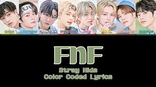 Stray Kids 'FNF' Color Coded Lyrics (han/roman/eng)#fnf#straykids#skz