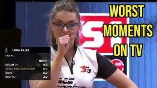 WORST Daria Pająk moments on TV | PWBA Bowling Rewind