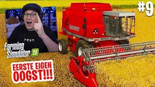 EERSTE EIGEN OOGSTBEURT! // Farming Simulator 25 #9 (Nederlands)