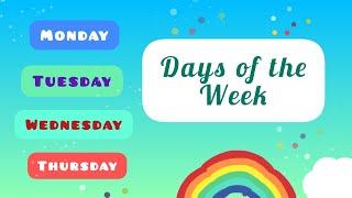 Learn the Days of the Week for Kids | Fun & Learn Videos | Preschool Learning Videos