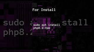 How to Install PHP 8.2 Ubuntu 22.04 Nginx #install #php8.2 #ubuntu22 # nginx