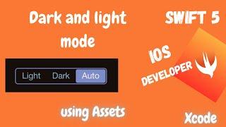 darkmode and lightmode in swift 5