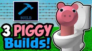 3 INSANE Piggy Build Mode Creations #3 (How to Build Them) [Skibidi Toilet]
