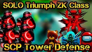 Solo Triumph ZK Class SCP Tower Defense