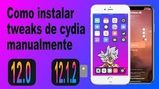 Como Instalar Tweak De Cydia Manualmente iOS 12- 12.1.2 No Pc (RootLessJB)