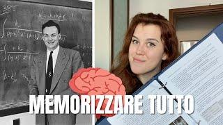 MEMORIZZARE TUTTO quello che LEGGIAMO *Tecnica di Feynman* | Arileigheas