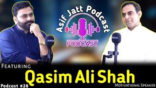 Asif Jatt Podcast Featuring Qasim ali Shah !