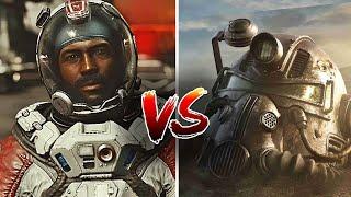 Starfield vs Fallout 4 and 76 - 10 BIGGEST DIFFERENCES You Need To Know
