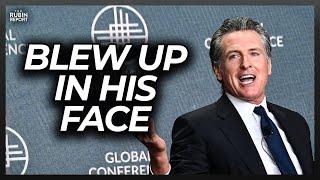 Gavin Newsom Humiliated as Law He Pushed Blows Up In His Face