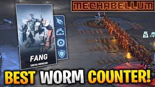 When to SPAM CARRY FANGS - Best Level 9 Sandworm UNIT COUNTER? - Mechabellum FFA