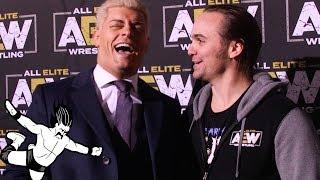 Cody Rhodes and Nick Jackson Interview After AEW Party in Las Vegas