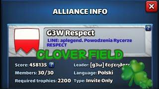 Empires and Puzzles - CLOVER FIELD - War Hits vs G3W Respect - Wojna z G3W Respect