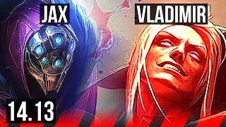 JAX vs VLADIMIR (TOP) | 7 solo kills, 1200+ games | VN Master | 14.13