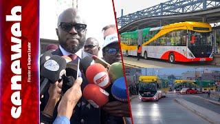 Mobilité urbaine : Le ministre Malick Ndiaye lance officiellement la mise en service du BRT