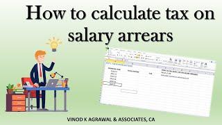 HOW TO CALCULATE TAX ON ARREARS OF SALARY? | in HINDI | INCOME TAX