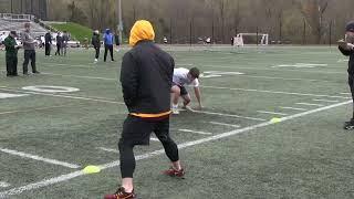 2022 NE Football Showcase (31): WR/OL Jason Johnson (Blue Devils EHHS)