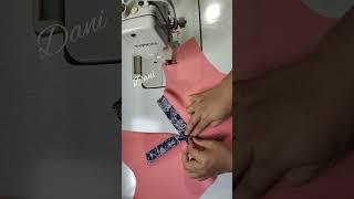 Tips dan trik menjahit // cara menjahit belahan depan baju || sewing projects