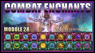 All Combat Enchants Upgraded to Celestial! - Potential Meta Change - Neverwinter Preview