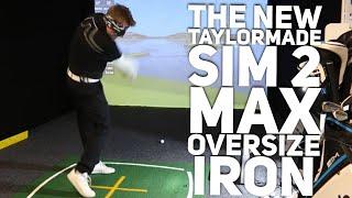 THE NEW Taylormade SIM 2 MAX OVERSIZE Iron - Blindfolded to see how forgiving it really is