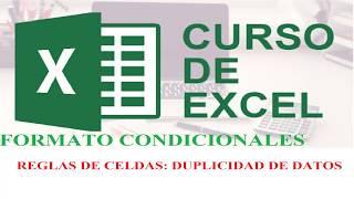 Aprender Excel 2020 Curso Fácil- Formato Condicional -ENCONTRAR DATOS REPETIDOS EN EXCEL 2020