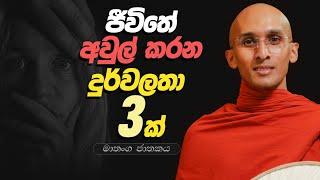 275. ජීවිතේ අවුල් කරන දුර්වලතා 3 ක් | මාතංග ජාතකය | 2024-02-29