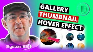 Divi Theme Gallery Thumbnail Hover Effect 