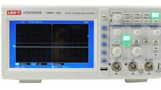 DSO Digital oscilloscope buy online Uni-t UTD2102CEX 100MHZ 