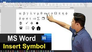  How to add Symbol in MS Word | Insert Symbol in MS Word | Symbol Shortcut Keys | Rajon Sami