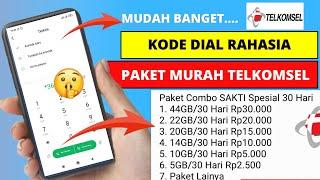 Baru !!! Cara Daftar Paket Internet Telkomsel Murah Bulanan  | Kode Dial Kuota Telkomsel Terbaru