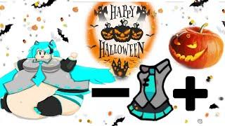 FAT Miku - Clothes +Pumpkin  = ? | FNF animation | Friday night funkin animations