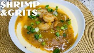 Shrimp and Grits | Southern Style Shrimp and Grits | Creamy Shrimp and Grits | Soul Food Recipe