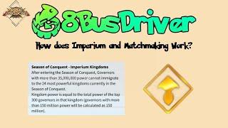 How I would Update the Imperium System [Rise of Kingdoms]