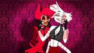 FAWNING OVER HIM - ALASTOR X ANGEL (Hazbin Hotel Compilation)