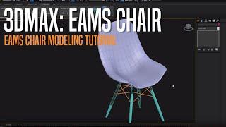 EAMES CHAIR Modeling Tutorial for Beginner Autodesk 3D MAX 2014