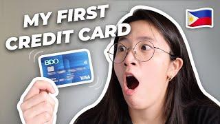  How I got a Credit Card as a Student Philippines | Credit Cards for Beginners | BDO Visa Classic