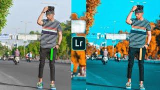 Lightroom orange and blue sky photo editing | lightroom background colour change | Lr presets