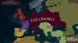 EU4 Timelapse - Theodoro "Gothic Invasion" [1.29]