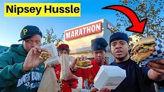 Trying Nipsey Hussle NEW Restaurant in LA