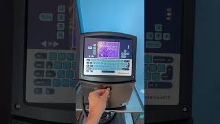 NEW Videojet 1710 Color Pigment Inkjet Printer Coder Coding QR Code Lot Exp date