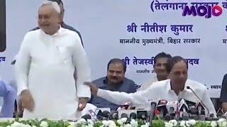 When Asked About PM Face Of 2024… | Nitish-KCR Press Conference Clip Goes Viral