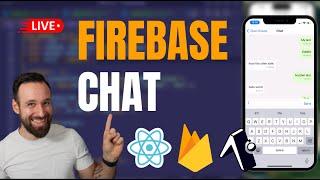  LIVE CHAT with React Native, Firebase & Expo