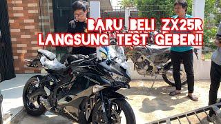 BEGINI SUARA KNALPOT STANDAR ZX25R, SEREM!!