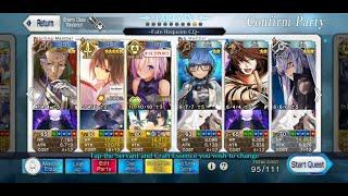 FGO Fate Requiem CQ - Void Shiki Budget Setup