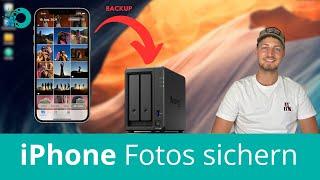 Alle iPhone Fotos (Smartphone) vollautomatisch sichern in unter 4 Minuten mit Synology Photos