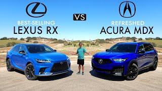 LUXURY BEST-SELLERS! -- 2025 Acura MDX vs. 2024 Lexus RX 350: Comparison